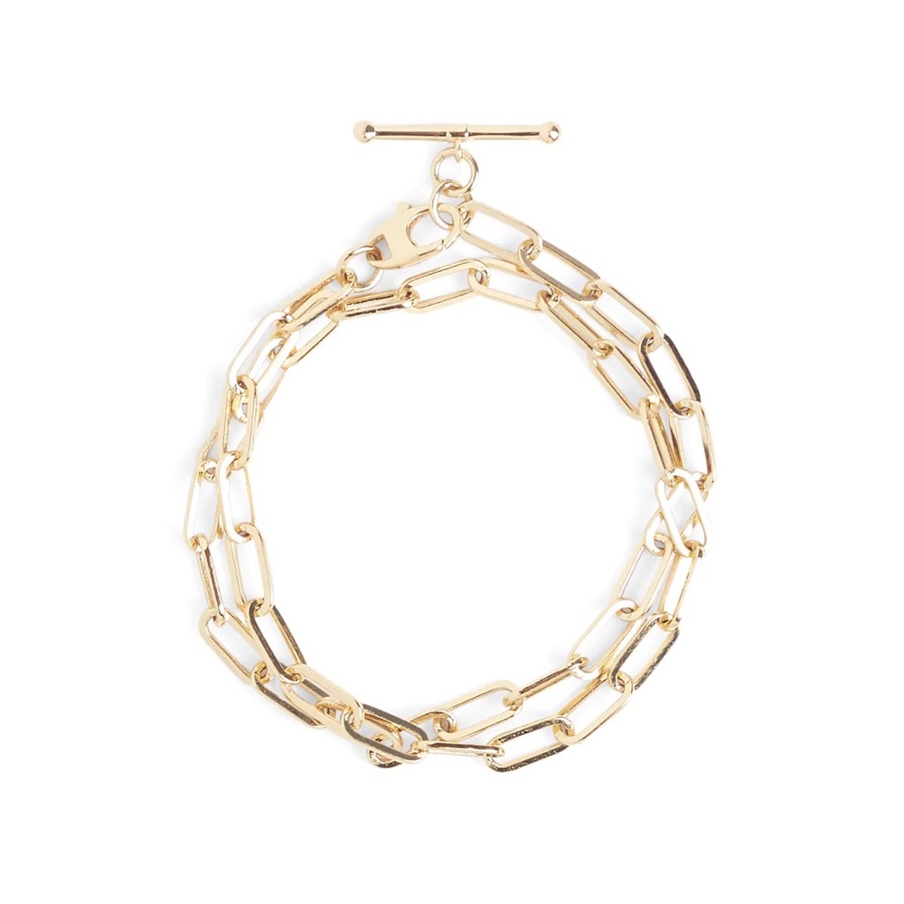 NWT Loren Stewart x Curateur Double Wrap Toggle Bracelet